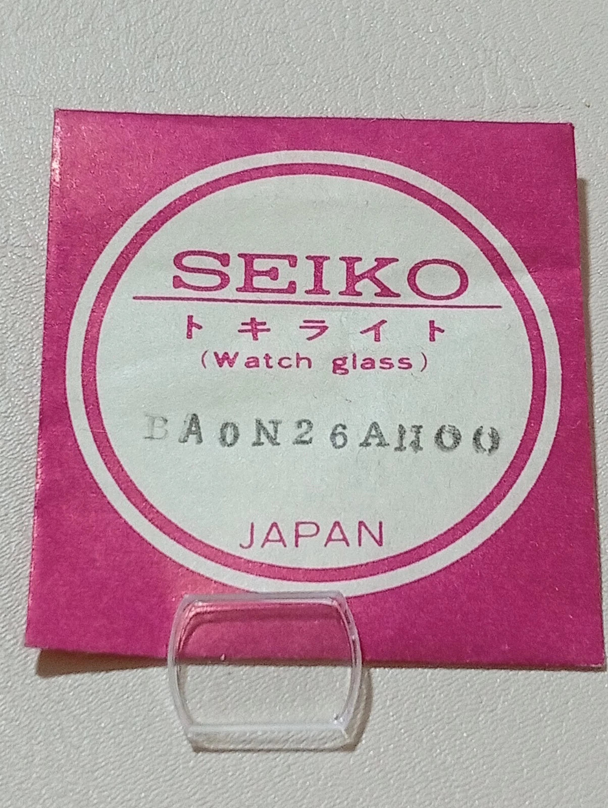 Seiko GLASS BA0N26AN00 Crystal NOS