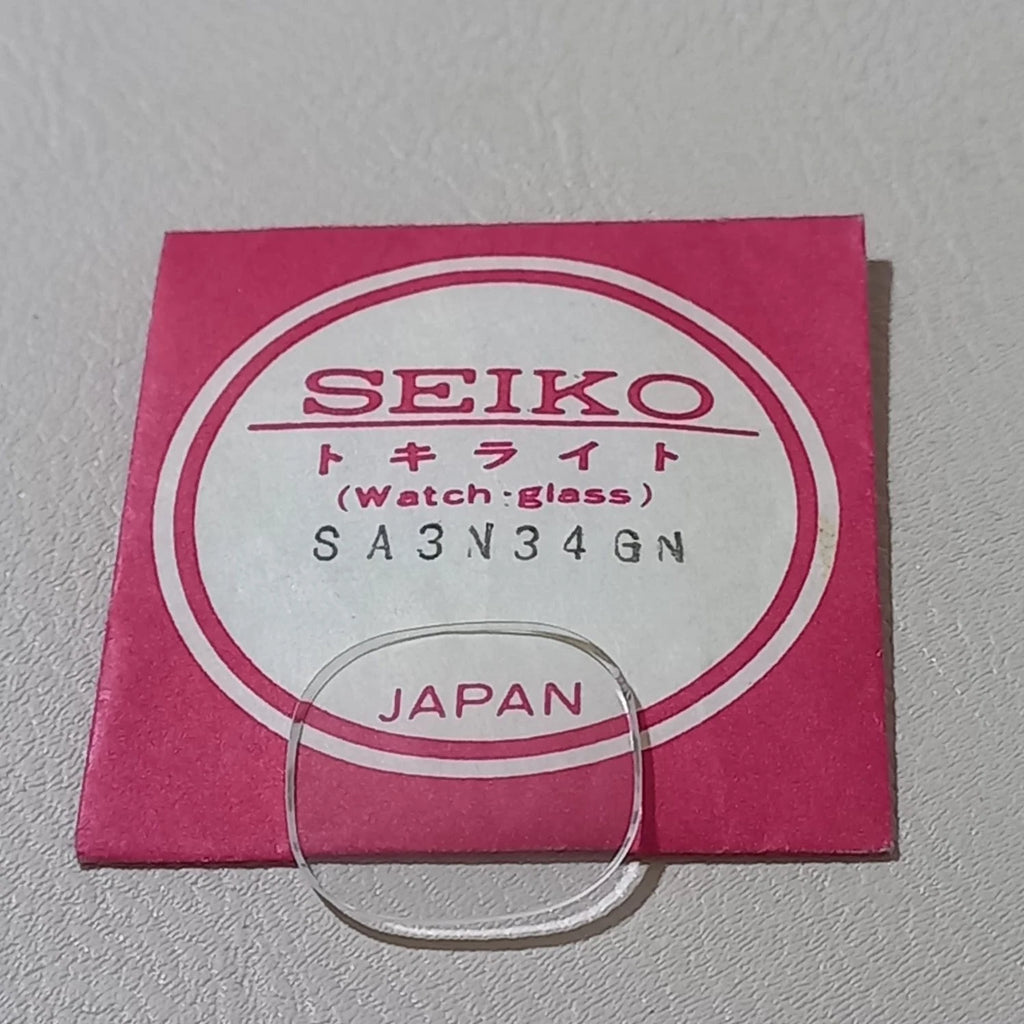 SEIKO Wristwatch mineral crystal / replacement crystal SA3N34GN for 3422-5000
