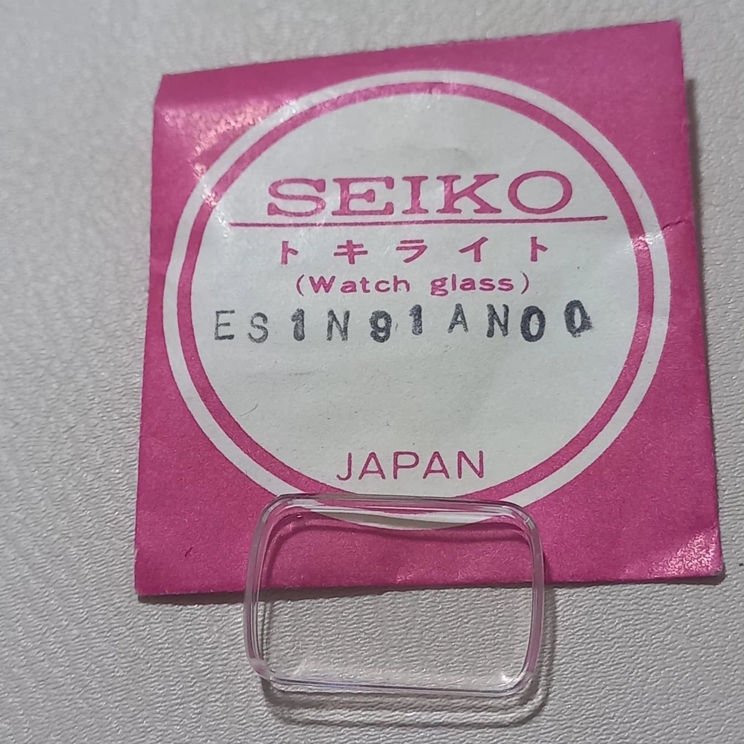 Seiko Genuine Watch Crystal ES1N91AN00, NOS