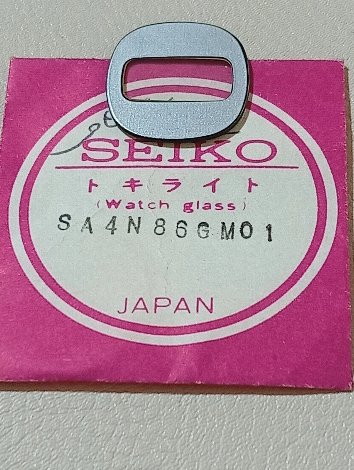 Seiko GLASS Crystal SA4N86GM01 NOS