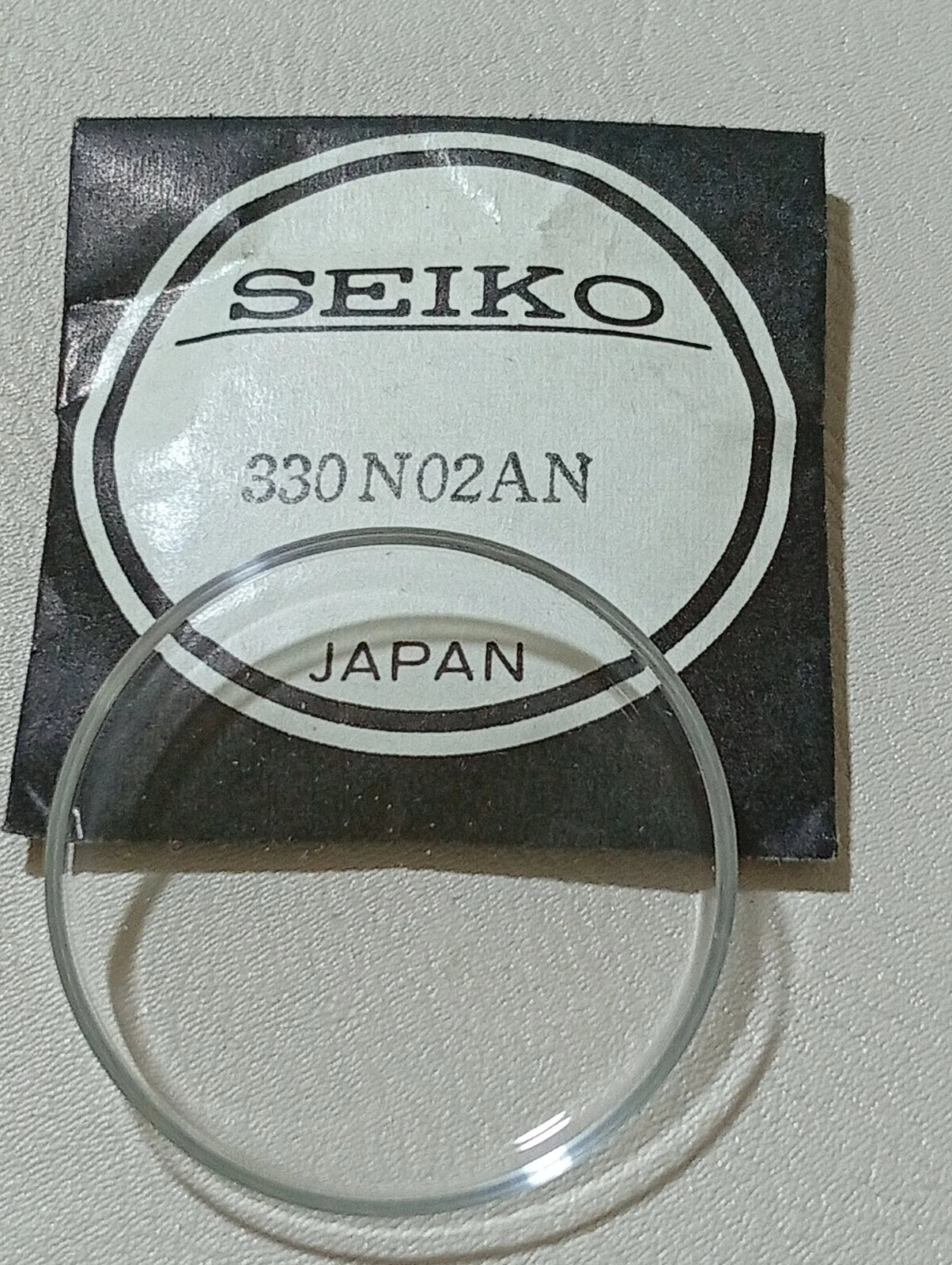 Seiko 330N02AN Vetro Crystal Glass Watch Glass Verre Original 5740-1990 6600-150
