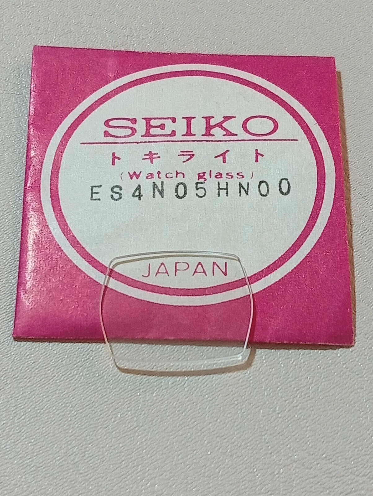 Seiko GLASS ES4N05HN00 Glass Crystal Glass Original NOS