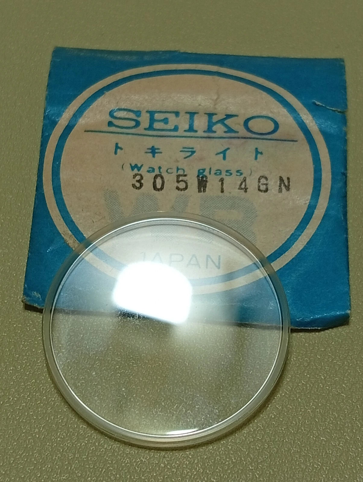 Seiko Crystal GLASS 305W14GN SEIKO 6309-8380 6309-8380 /7545-8000/7546-8390/99