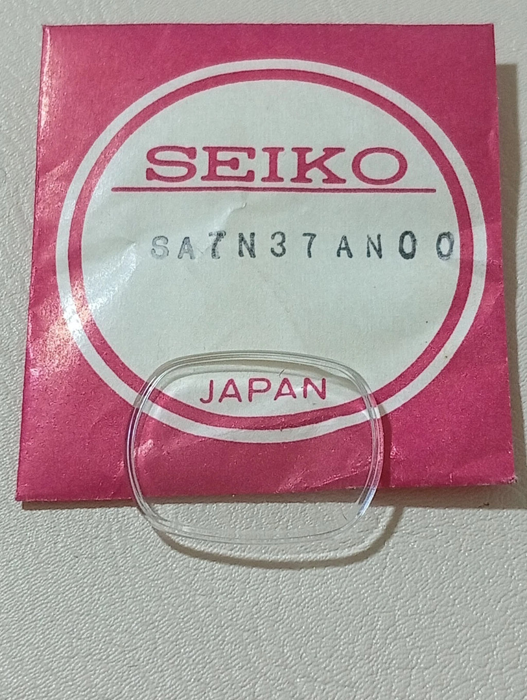 Seiko Glass Genuine Crystal SA7N37AN00 NOS