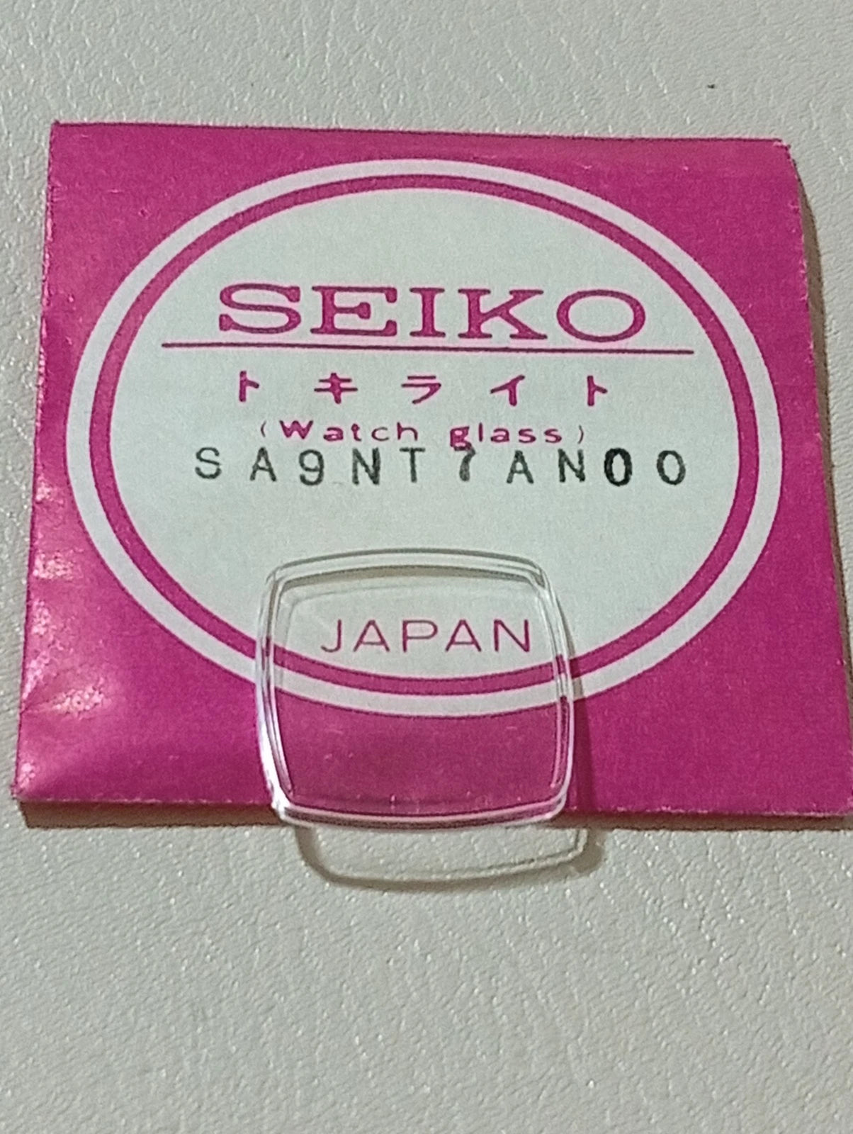 Seiko SA9NT7AN00 Crystal Glass Watch NOS