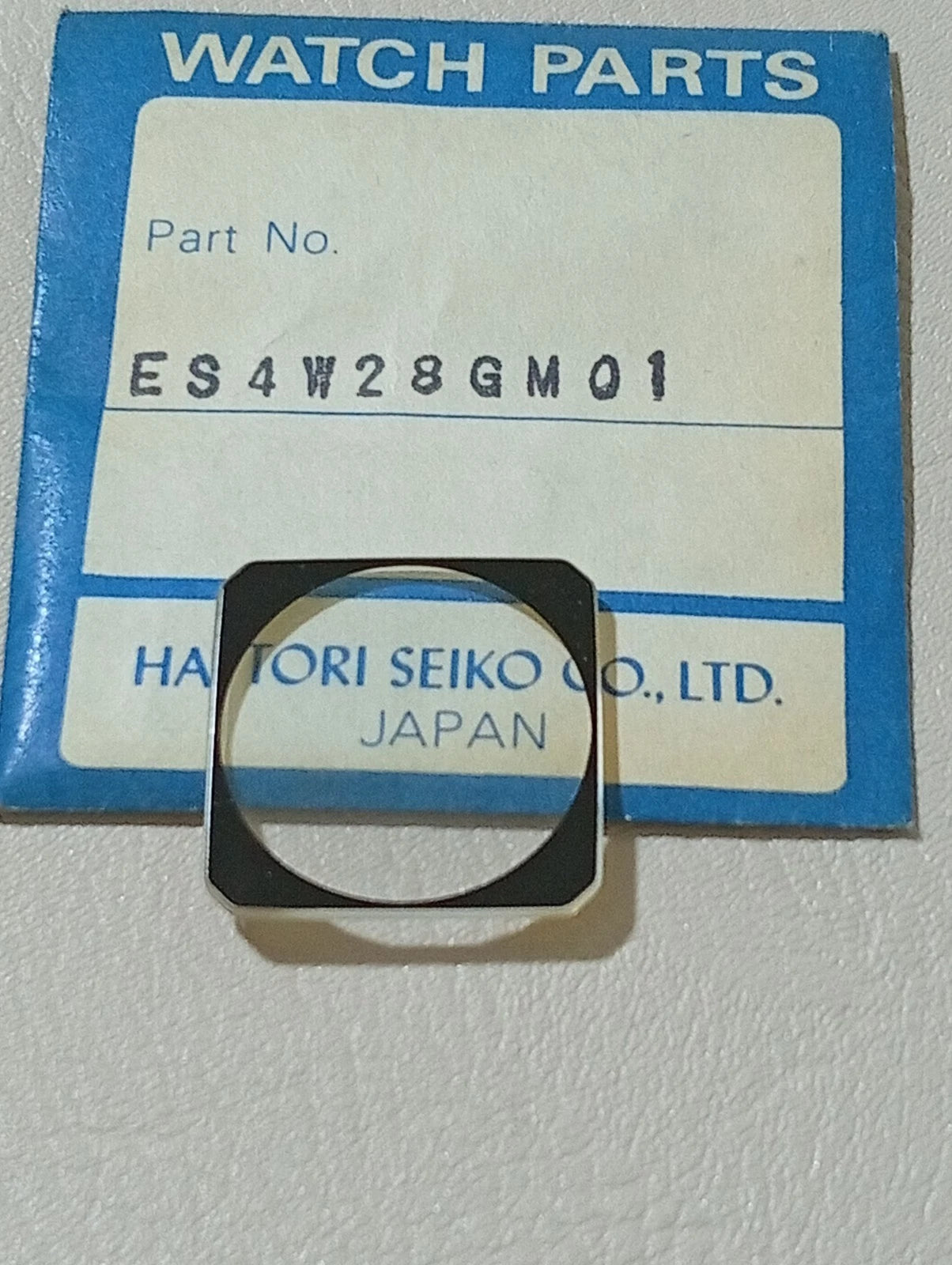 Seiko ES4W28GM01 Glass Crystal Original NOS