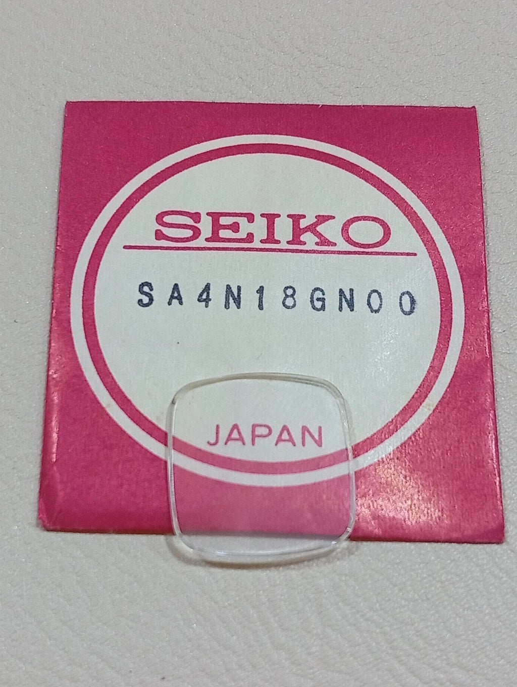 Seiko Rare Shappire Glass SA4N18GN00 FOR 3423-5080 And Other - Genuine
