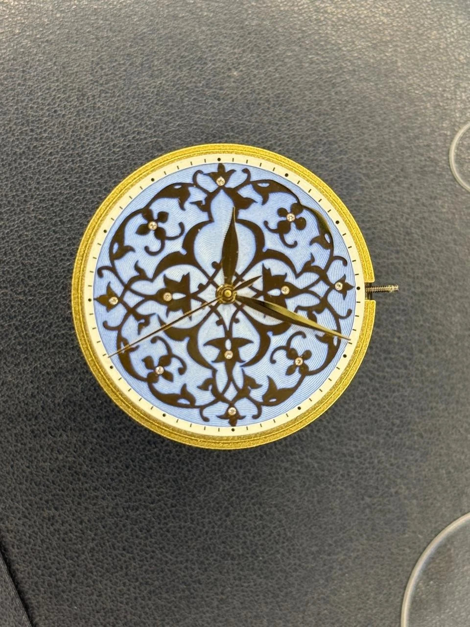 MOVEMENT WILLIAM & SON CAL. CW300/1 /DAIL GOLD & DIAMONDS/HANDS/GLASS/FULL WORK