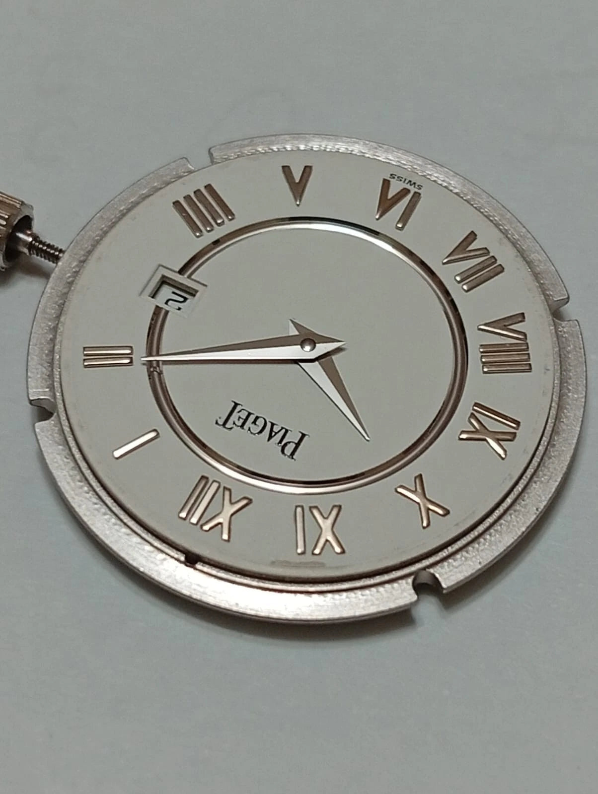 PIAGET MOVEMENT CAL.256P WITH DAIL & HANDS / CROWN WHITE GOLD FULL WORK