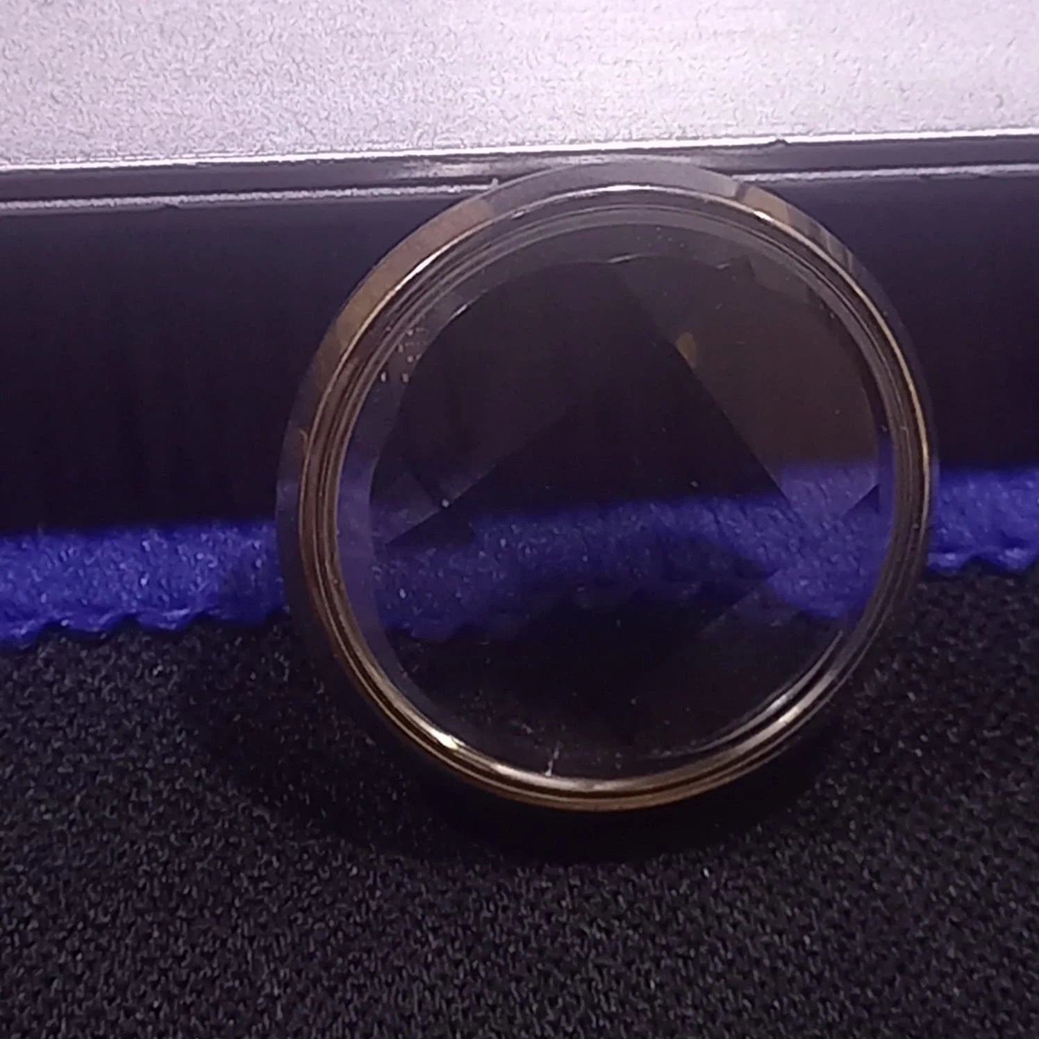 SEIKO GLASS 190G01GCSF +BEZEL+GASKET LADY 2206-0410 0420 0490 2205-0700NOS