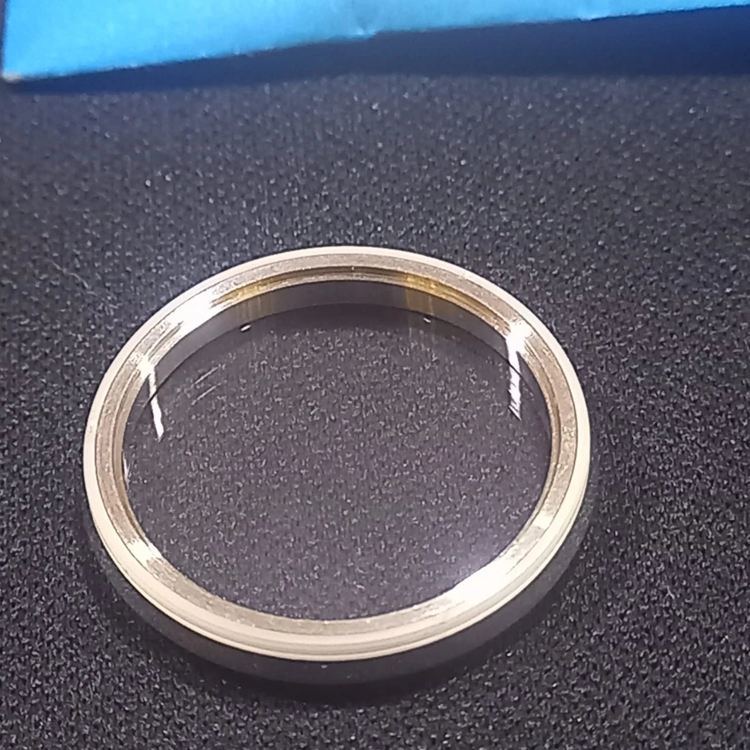 SEIKO GLASS 190G09GNS0 CRYSTAL+BEZEL+GASKET SEIKO LADY 2206-0750 NOS