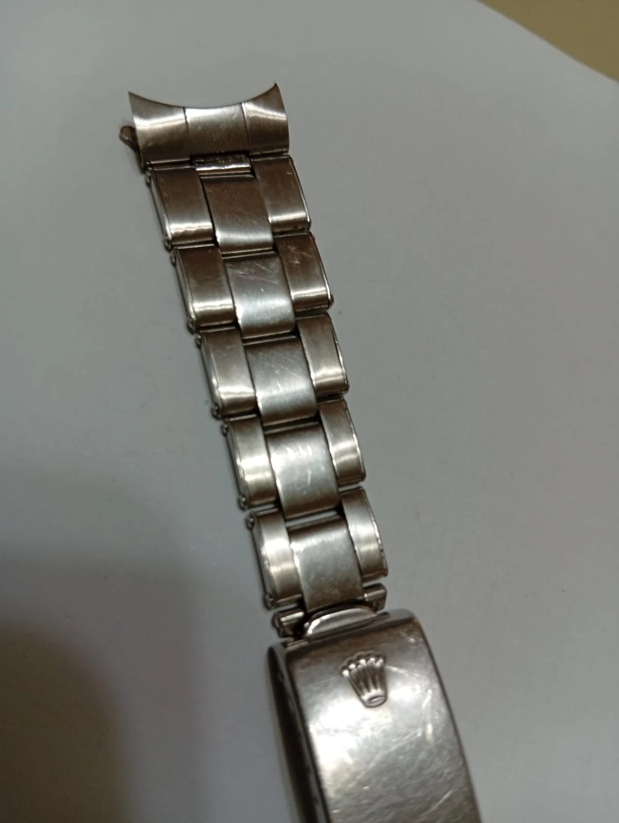 Rolex Precision Oysterdate 6694 19mm Riveted Bracelet Endlink 60