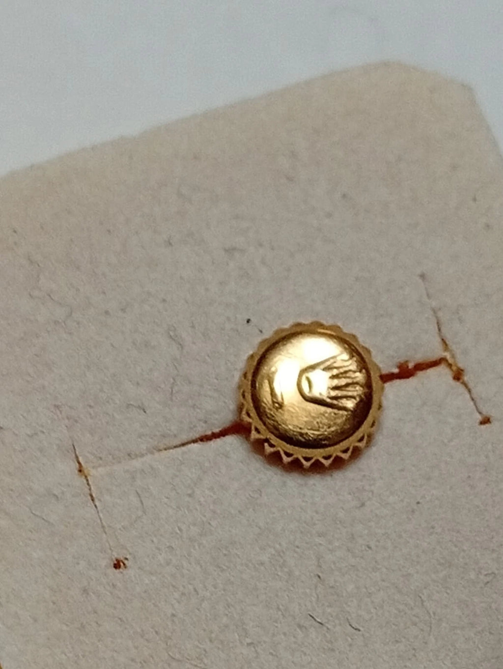 Rolex GOLD CROWN 6.00MM READ THE DESCRIPION
