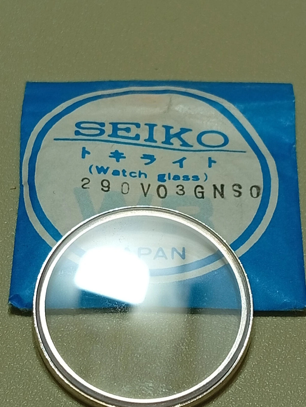 SEIKO GLASS ORIGINAL VINTAGE NOS 290V03GNS0 FOR 7019 7180