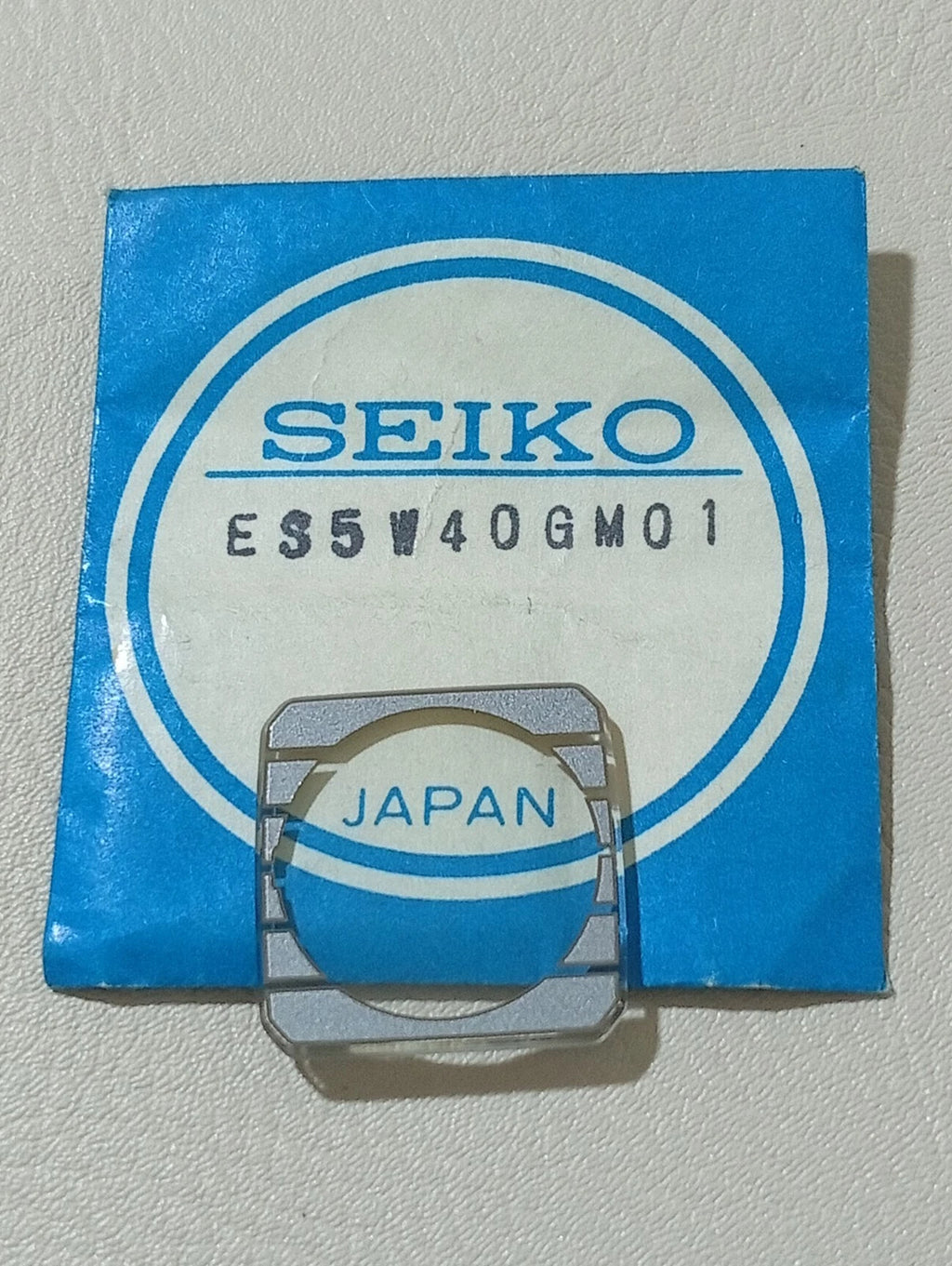 Seiko ES4W40GM01 Glass Crystal Original NOS