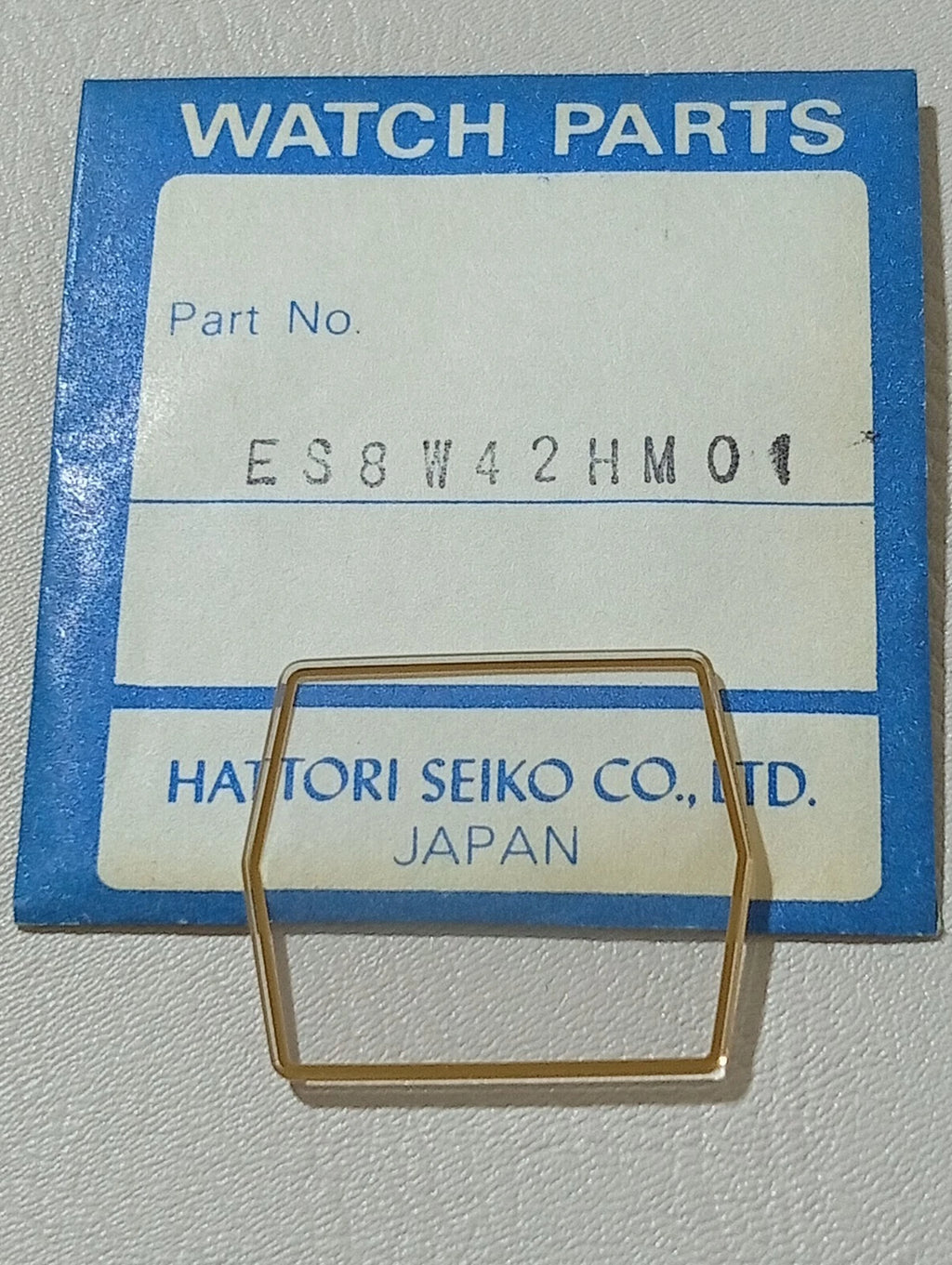 Seiko ES8W42HM01 Glass Crystal Original NOS