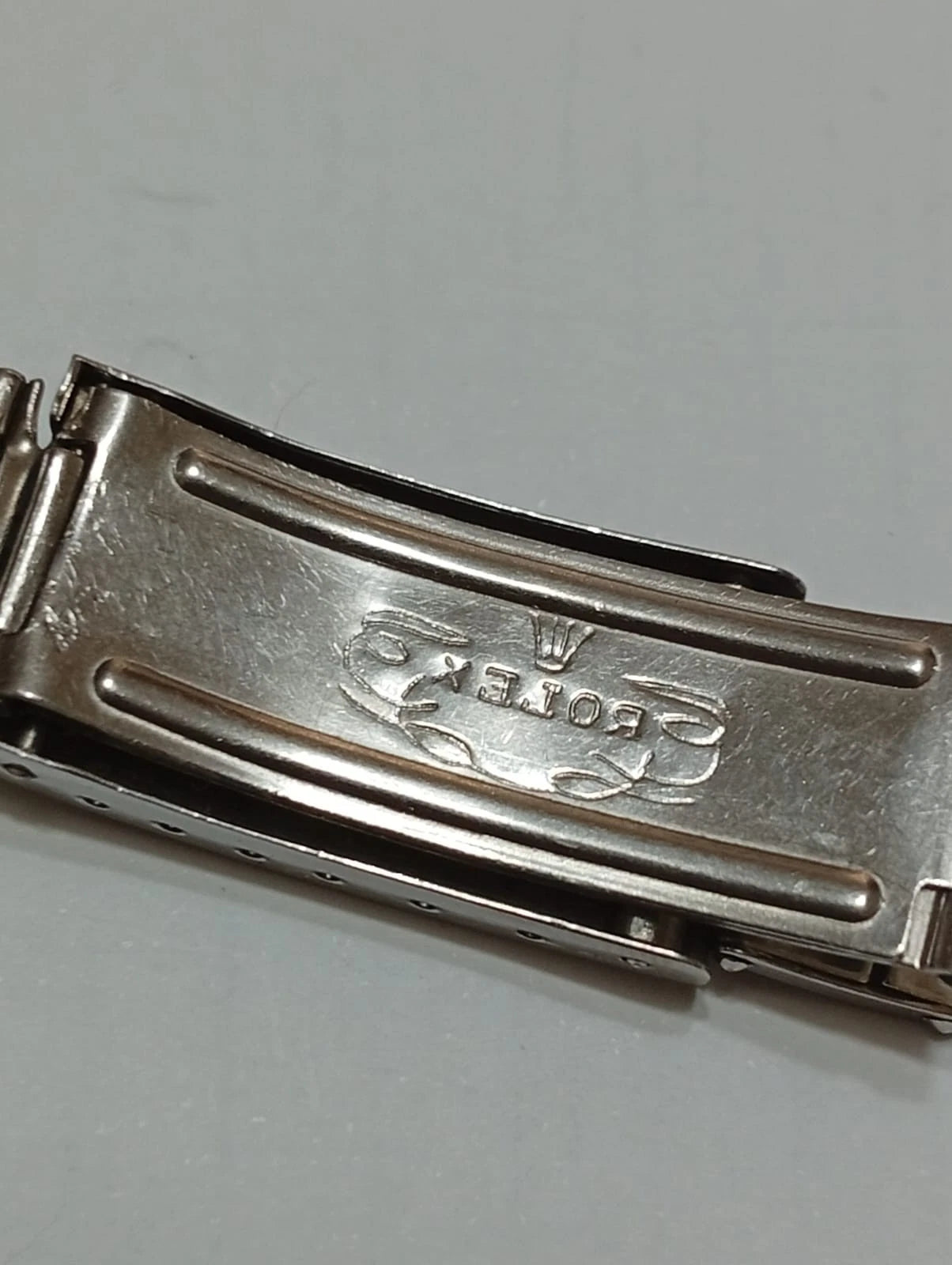 Rolex Precision Oysterdate 6694 19mm Riveted Bracelet Endlink 60