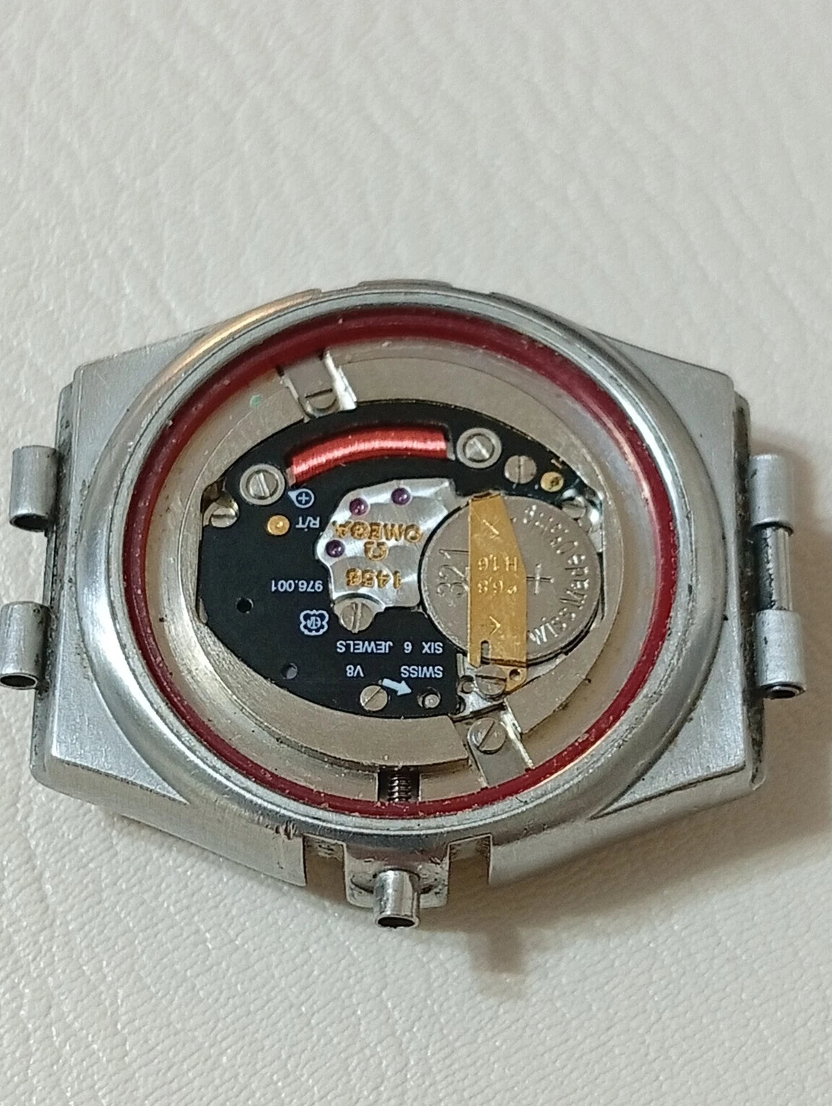 OMEGA Case With Dail Mother Of Bird /Hand & Movment/Working