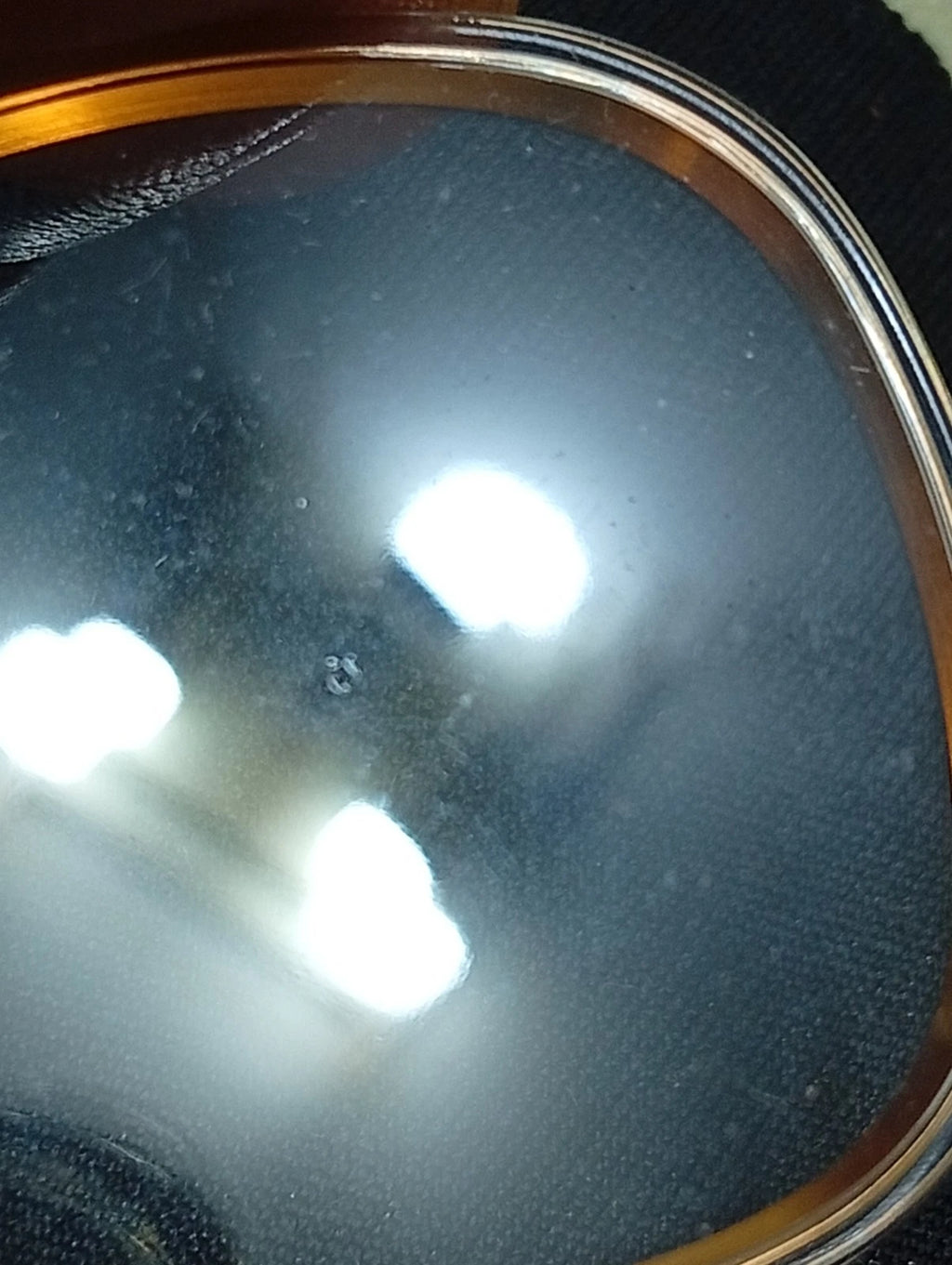 Omega NOS Glass Original 318mm With Logo/Acrylic/ New