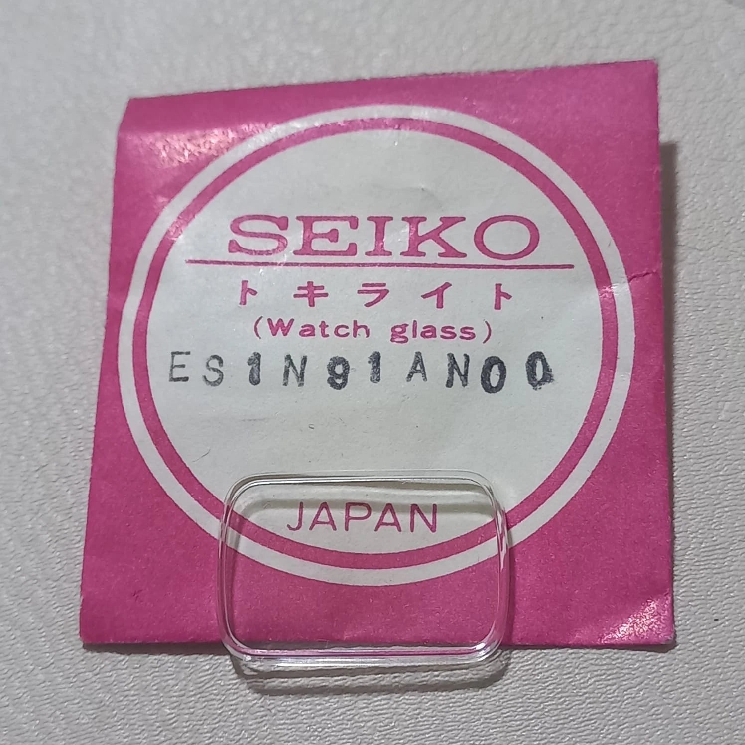 Seiko Genuine Watch Crystal ES1N91AN00, NOS