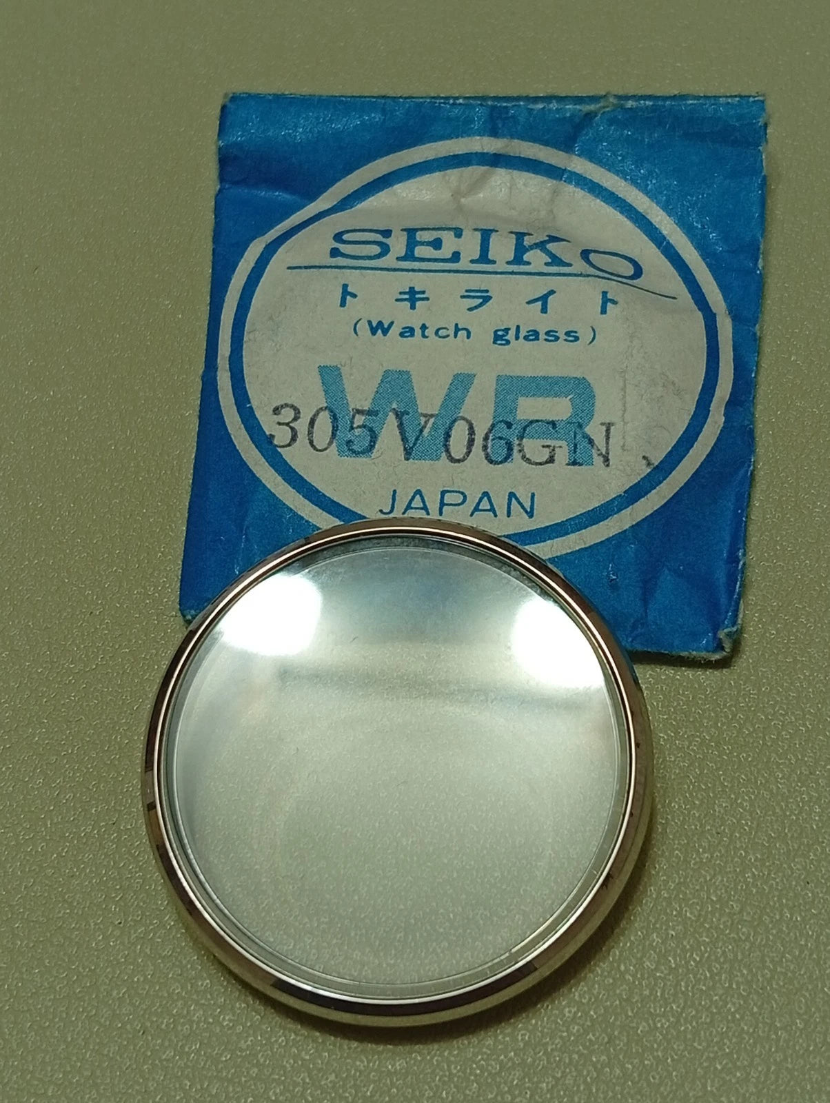 Seiko 305V06GN S Vetro Crystal Glass 6155-8000 6156-8000 6106-8630 6106-8640