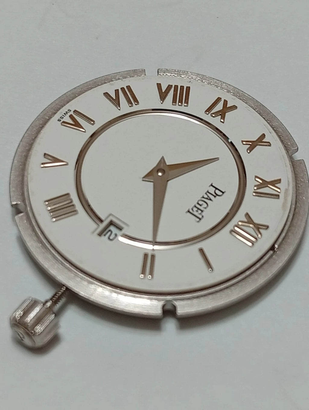 PIAGET MOVEMENT CAL.256P WITH DAIL & HANDS / CROWN WHITE GOLD FULL WORK