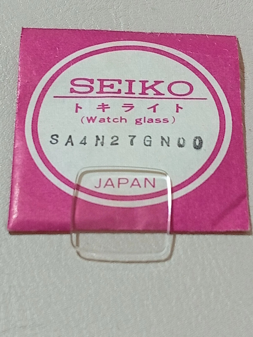 Seiko SA4N27GN 00 Vetro Crystal Glass Watch Glass Verre Original for 4300-3300 N