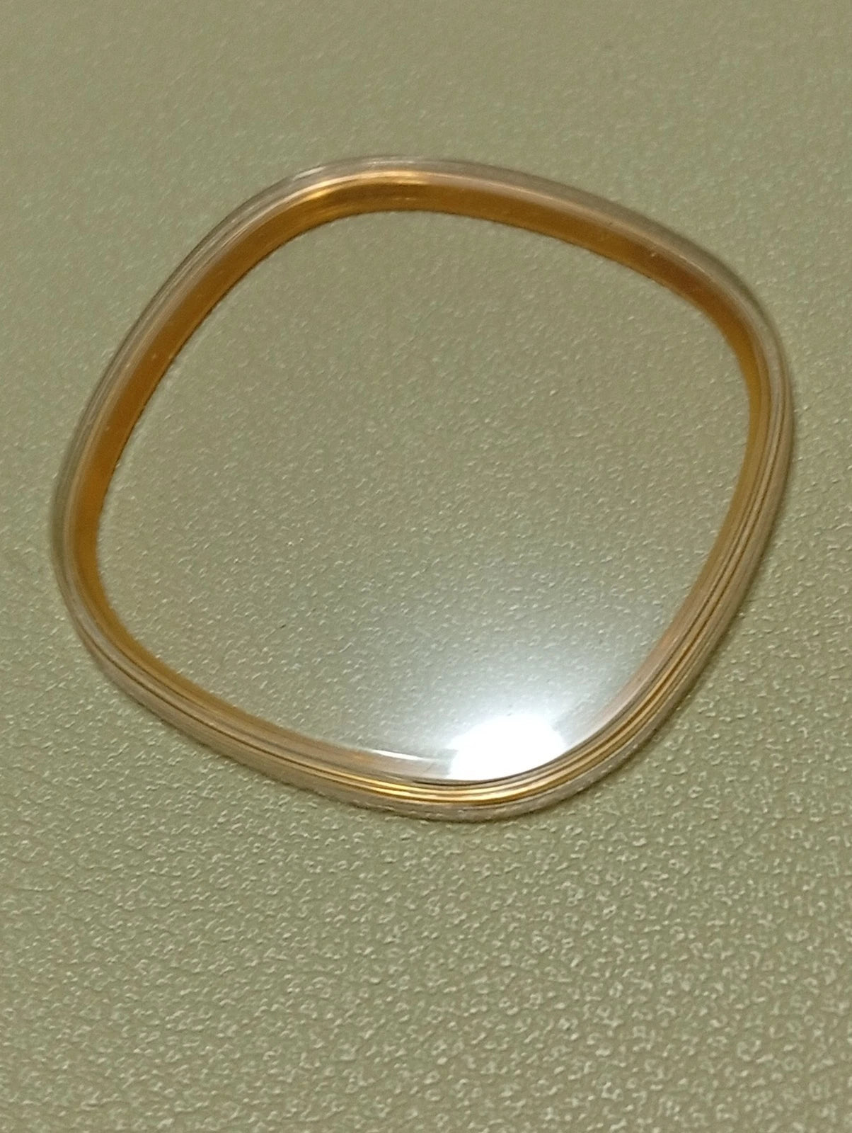 Omega NOS Glass Original 318mm With Logo/Acrylic/ New