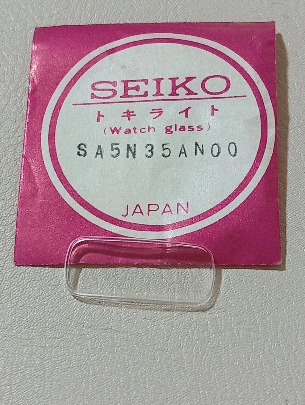 Seiko SA5N35AN00 Glass Crystal Original NOS