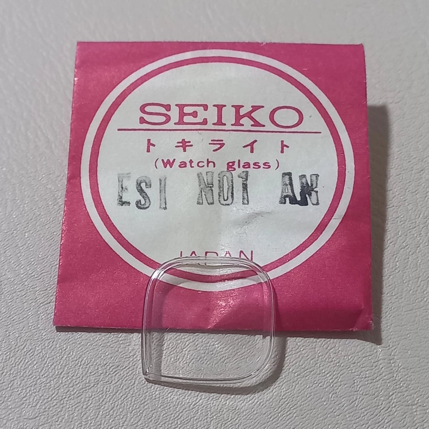 Seiko Genuine Watch Crystal ES1N01AN, NOS