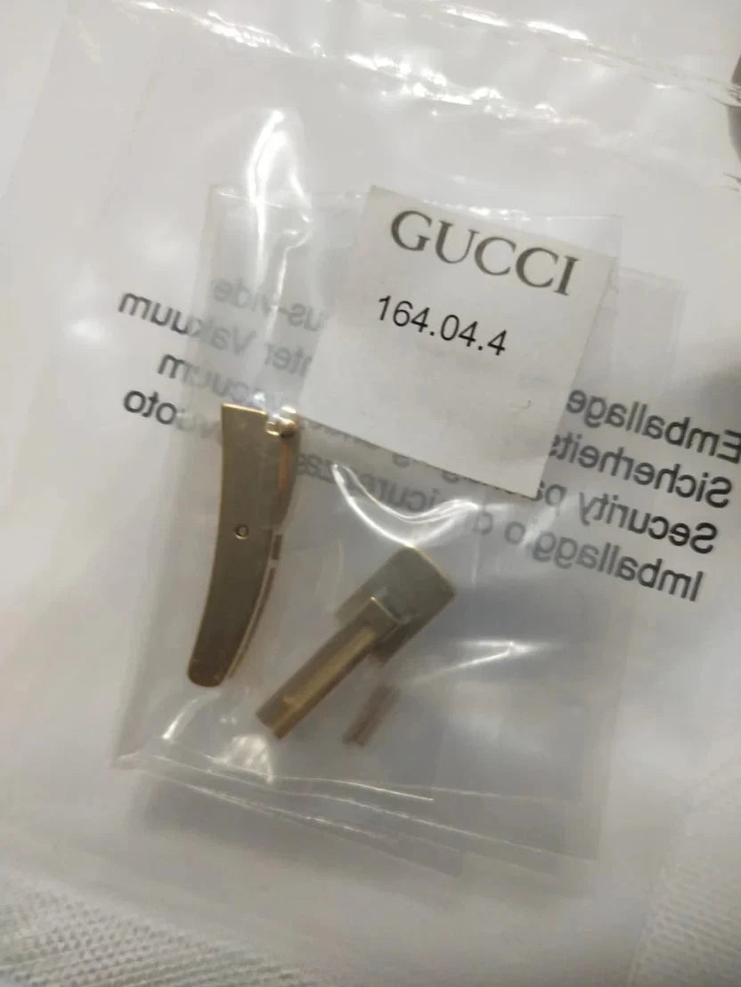 GUCCI Original Watch Clasp – Gold Color – Ref. 164.04.4 – NOS