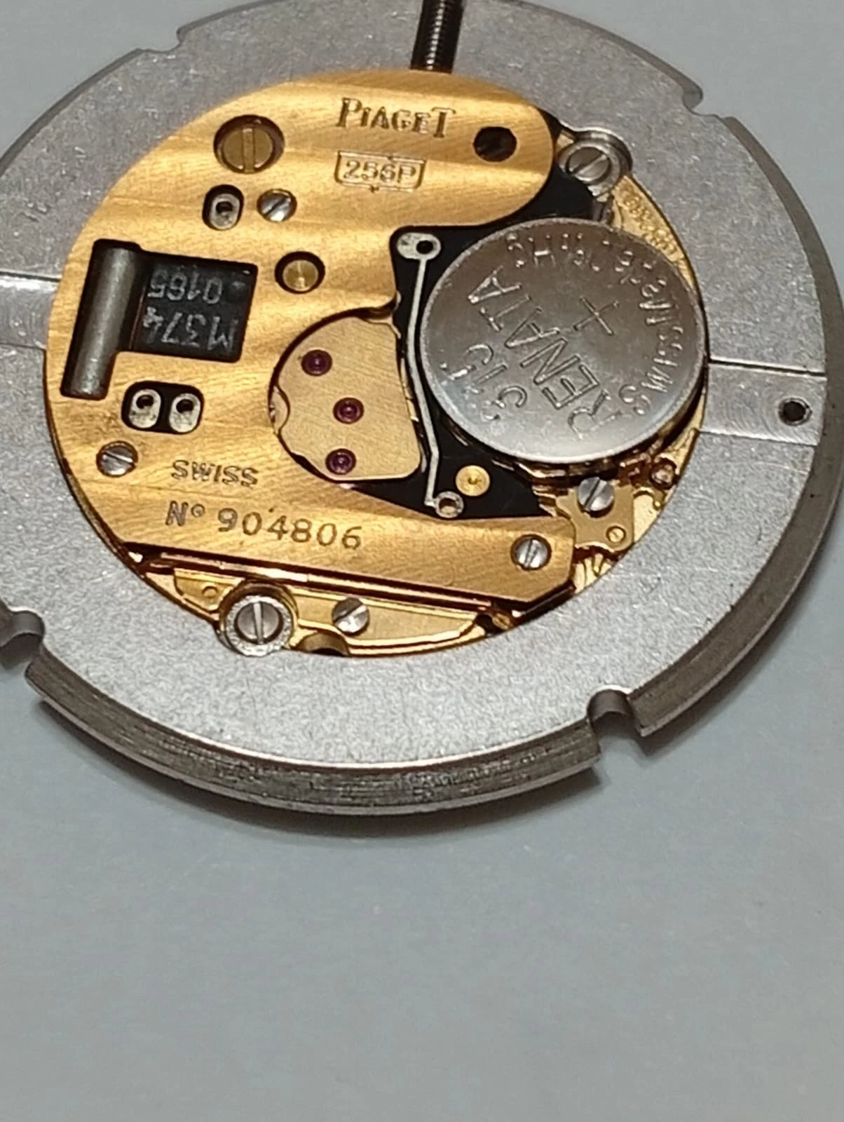 PIAGET MOVEMENT CAL.256P WITH DAIL & HANDS / CROWN WHITE GOLD FULL WORK