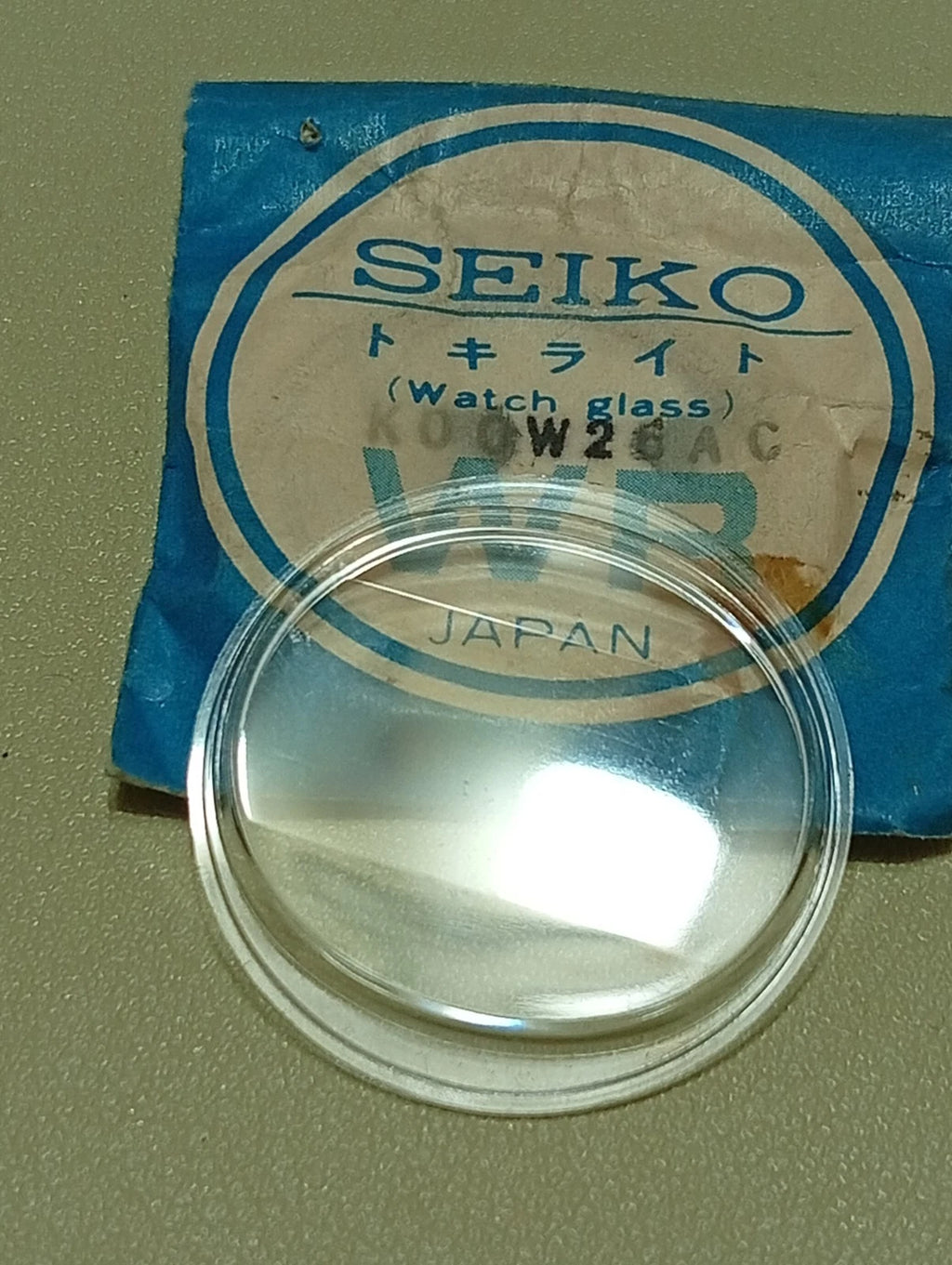 SeikoGlass K00W26AC For Seiko 2206-5000 NOS