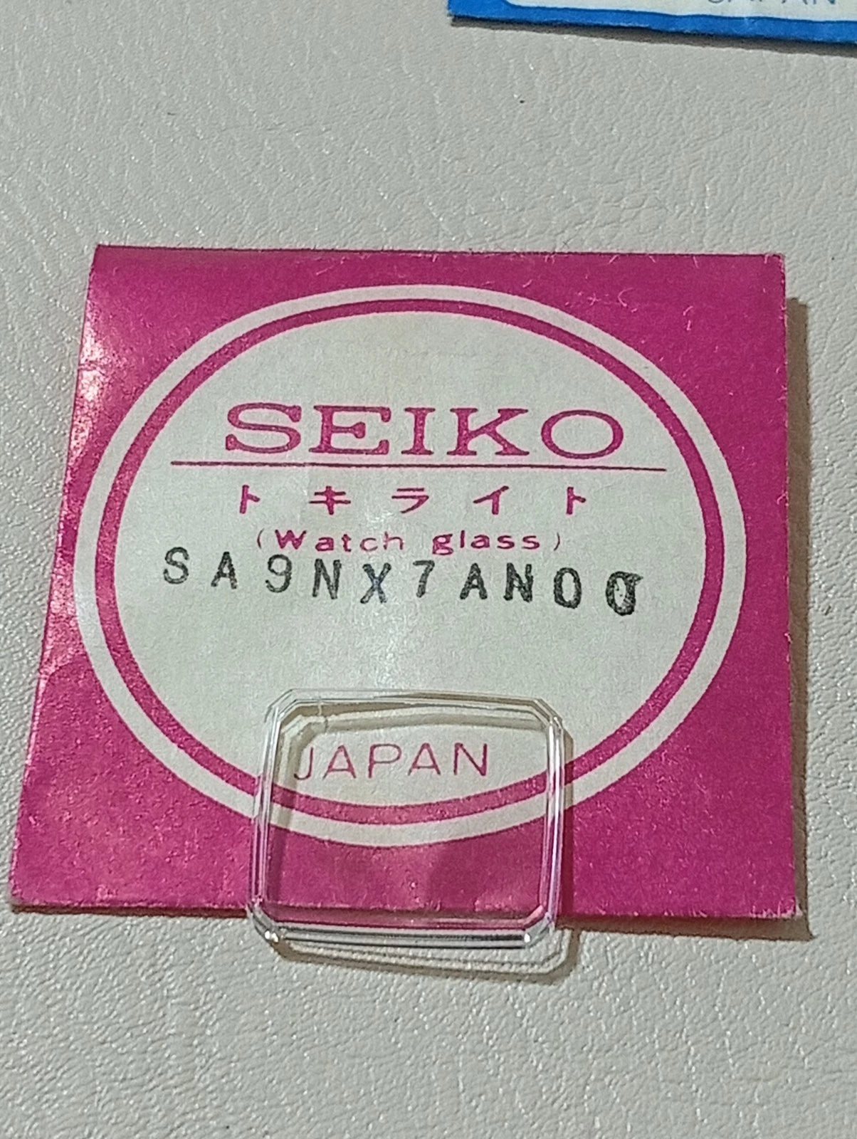 Seiko SA9NX7AN00 Crystal Glass Watch Original NOS