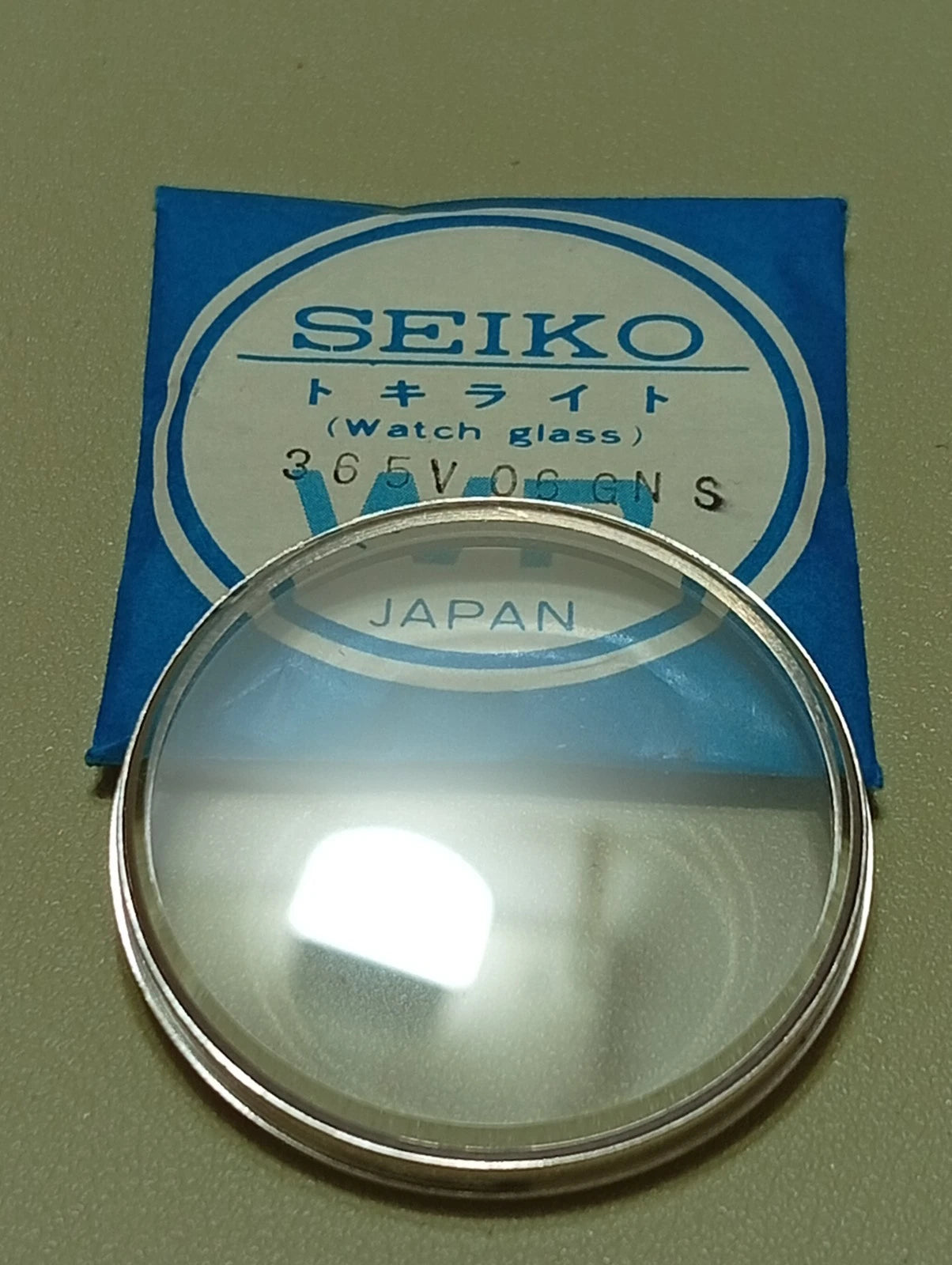 Seiko Crystal 365V06GNS for Seiko 6138-3002 Seiko 6138-3005 ,3003 Original NOS