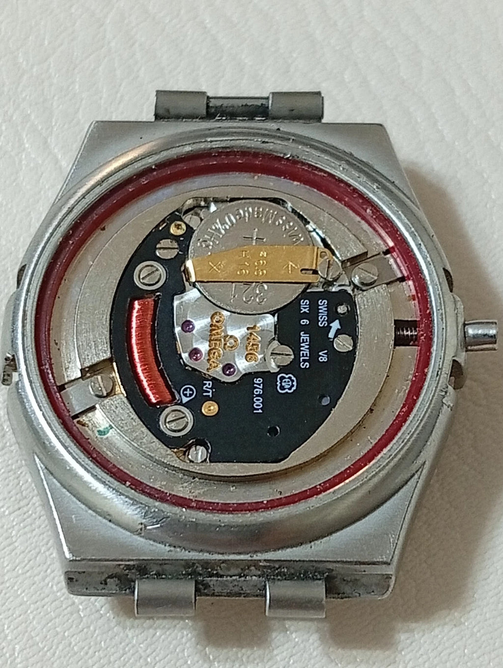 OMEGA Case With Dail Mother Of Bird /Hand & Movment/Working
