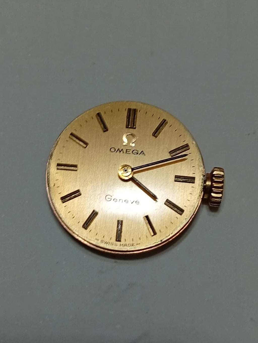 Omega Caliber 630 manual movement with dial/hands/works perfectly/used