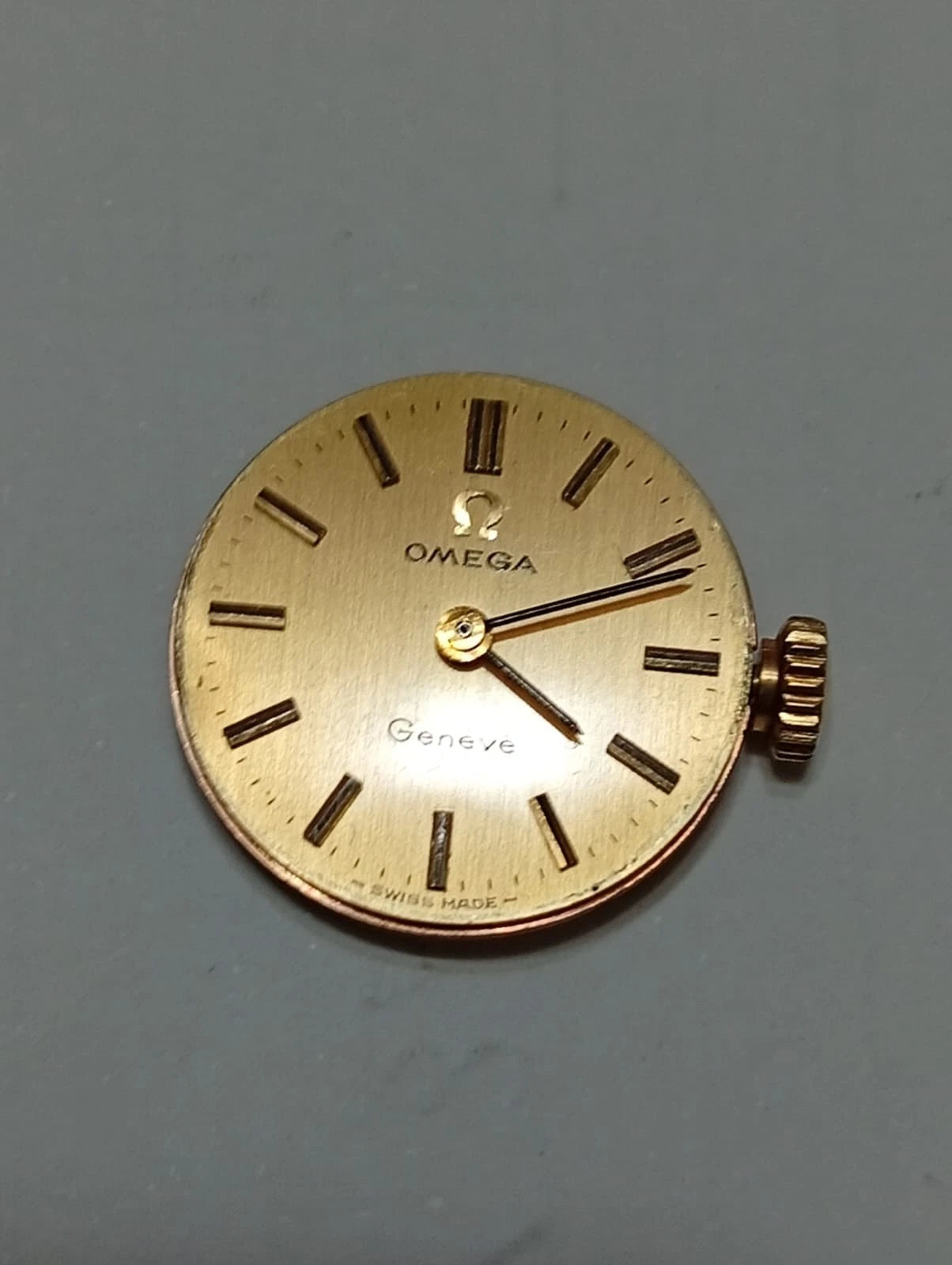 Omega Caliber 630 manual movement with dial/hands/works perfectly/used