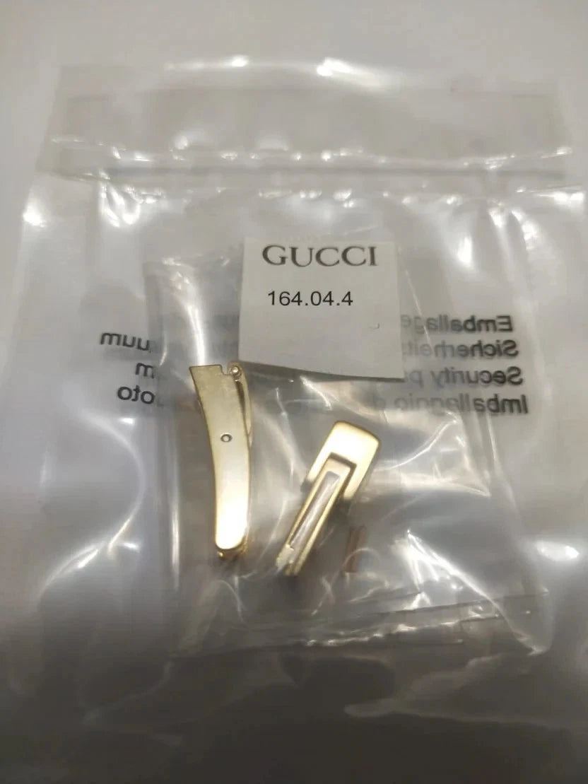 GUCCI Original Watch Clasp – Gold Color – Ref. 164.04.4 – NOS