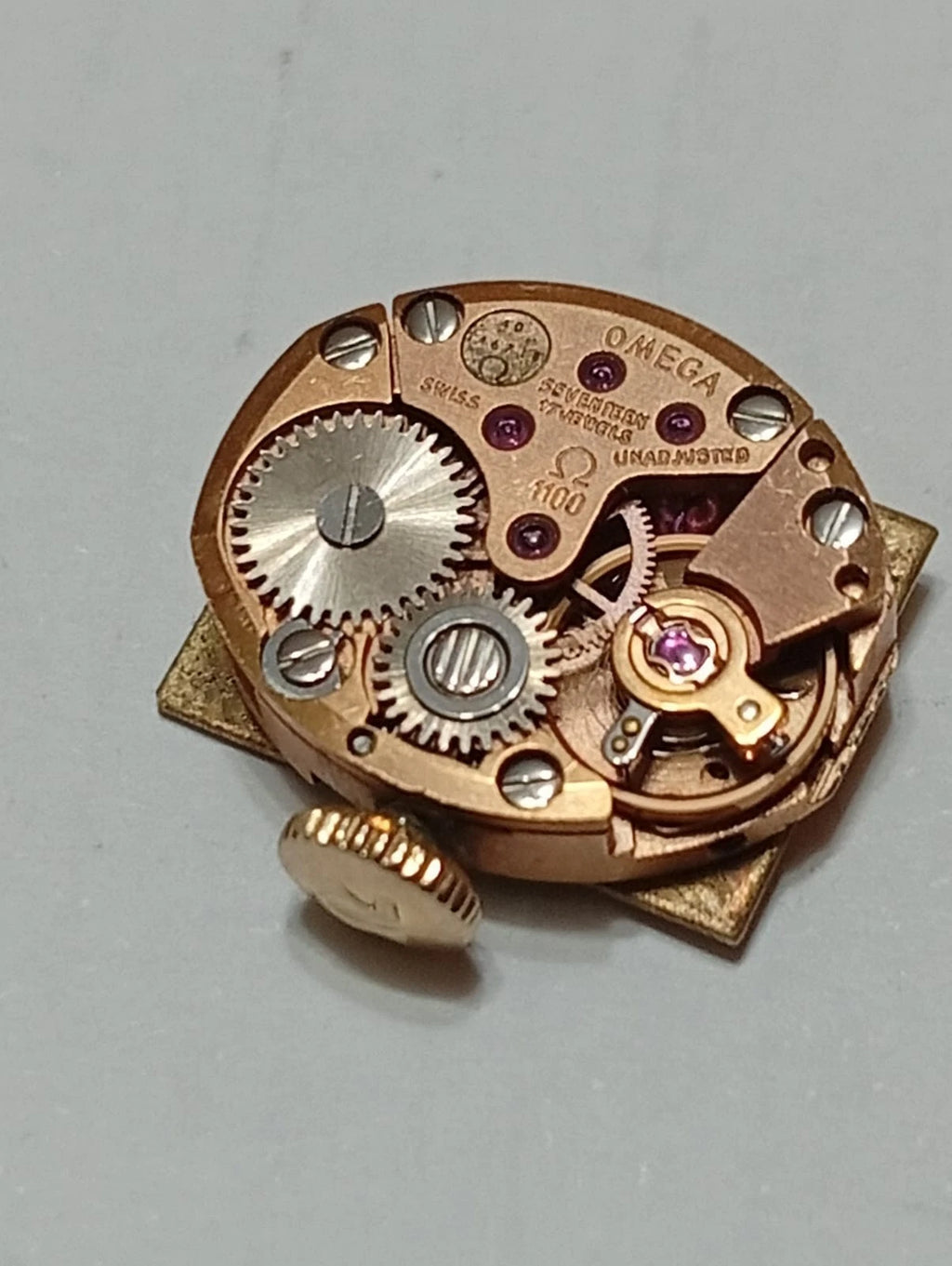 Omega manual movement, Caliber 1100 / Working perfectly / Used