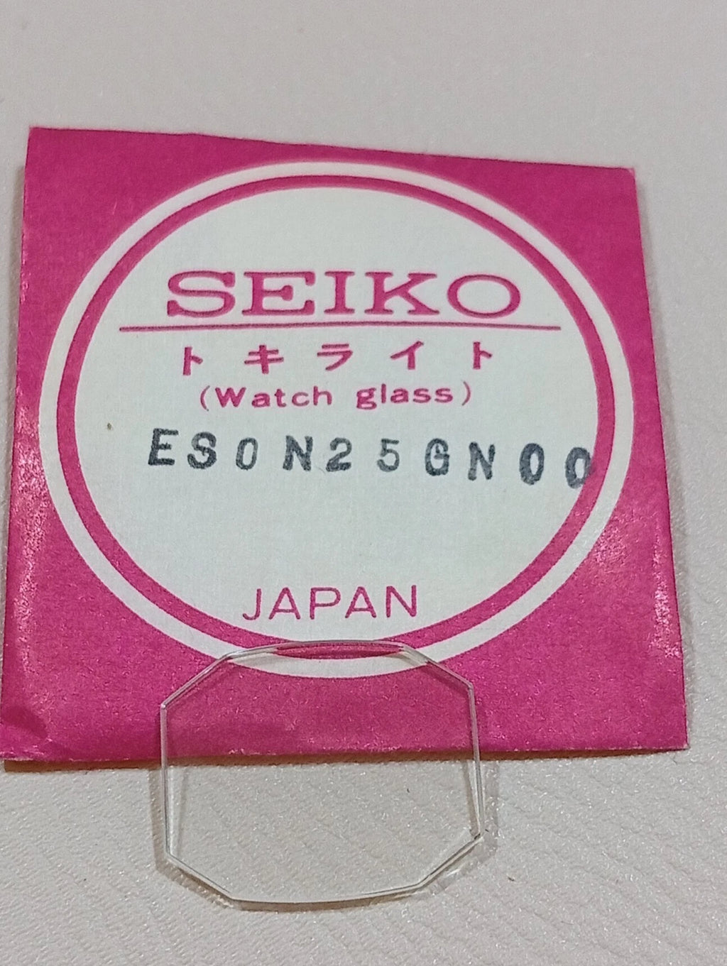 Genuine Seiko ES0N25GN00 New Old Stock Watch Glass Crystal