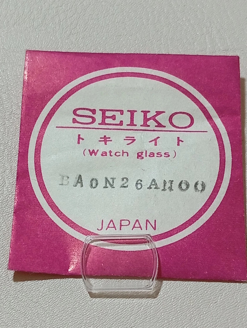 Seiko GLASS BA0N26AN00 Crystal NOS