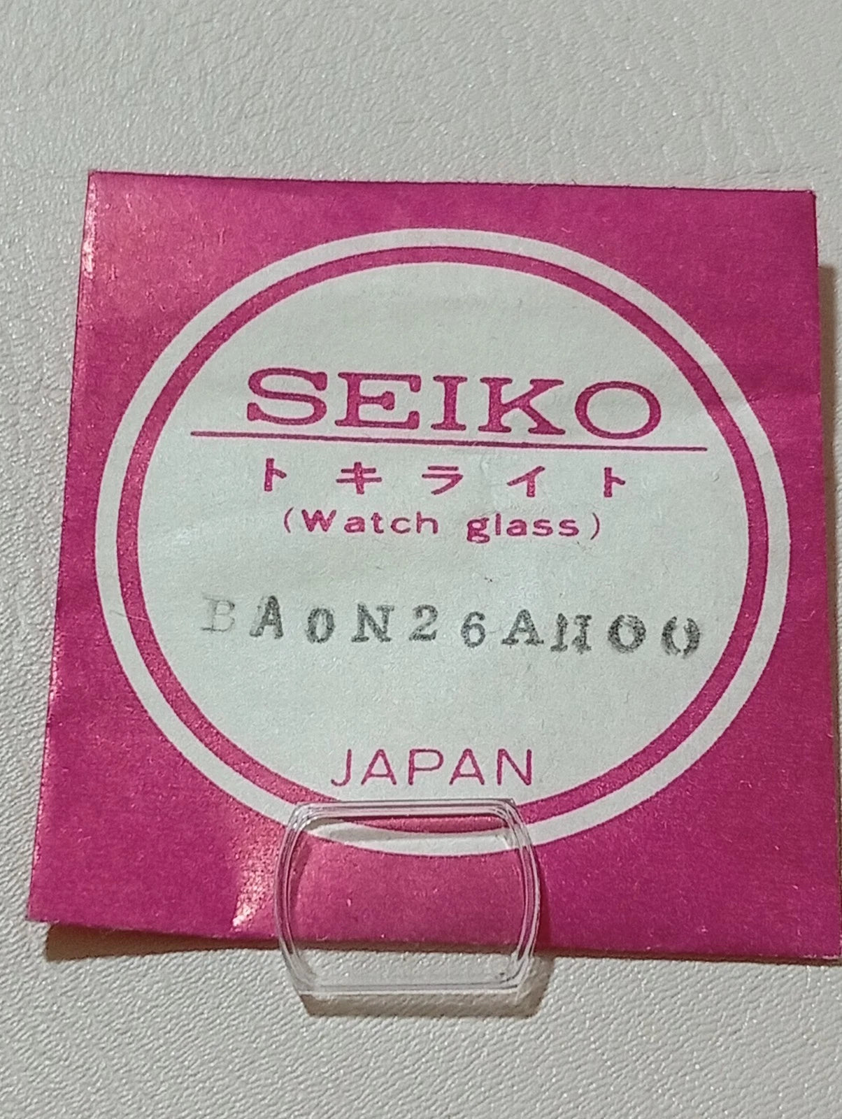 Seiko GLASS BA0N26AN00 Crystal NOS