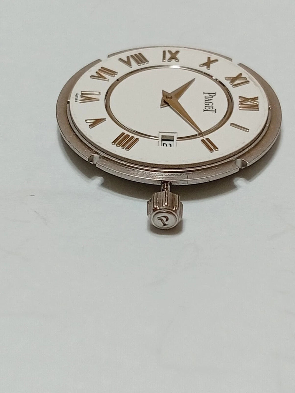 PIAGET MOVEMENT CAL.256P WITH DAIL & HANDS / CROWN WHITE GOLD FULL WORK