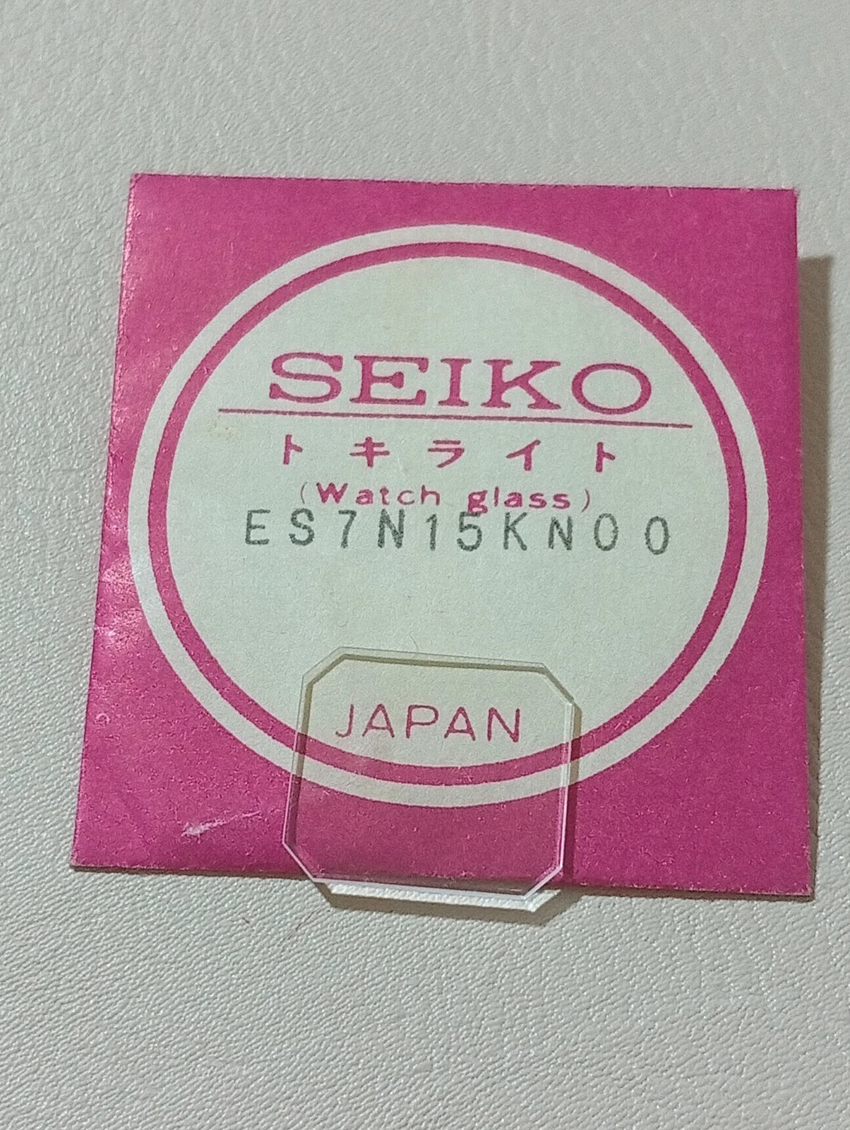 Seiko ORIGINAL GLASS - Genuine Glass / Crystal - ES7N15KN00 SEIKO 1400-7140