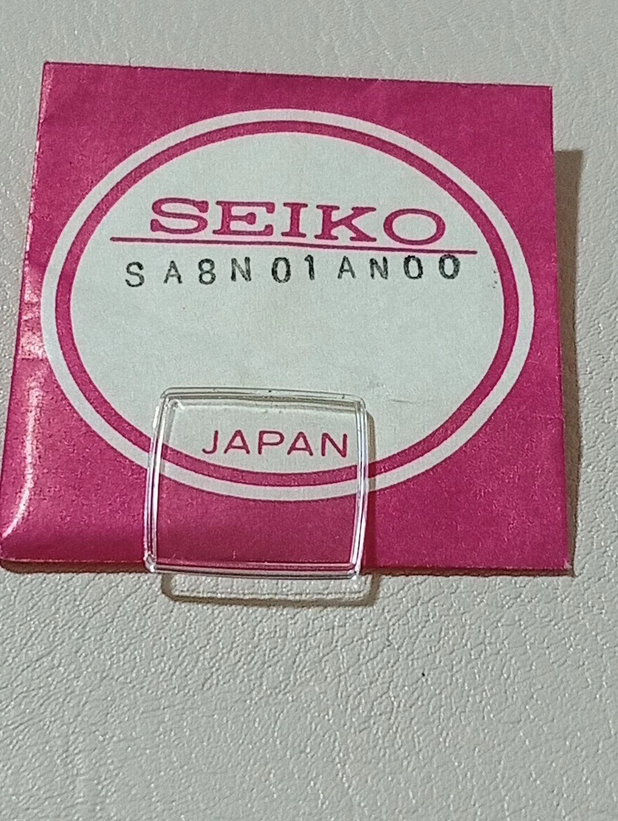 Seiko Genuine SA8N01AN00 NOS Watch Glass Crystal