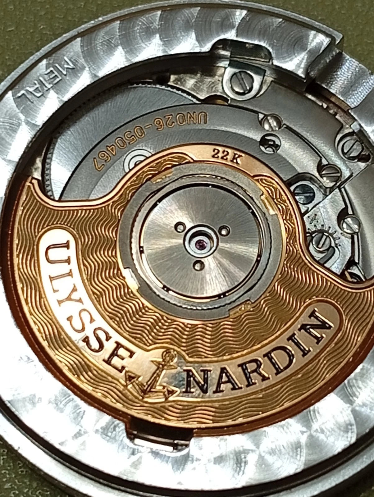 Ulysses Nardin /Movement with all watch accessories complete / Read  Discription