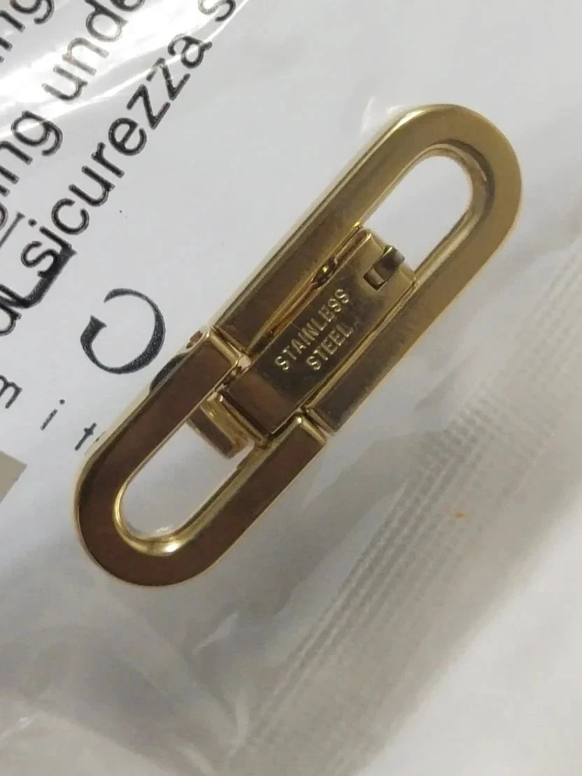 GUCCI Watch Clasp – Gold Color – 9mm – Part No. 164.6105.2 – NOS Genuine