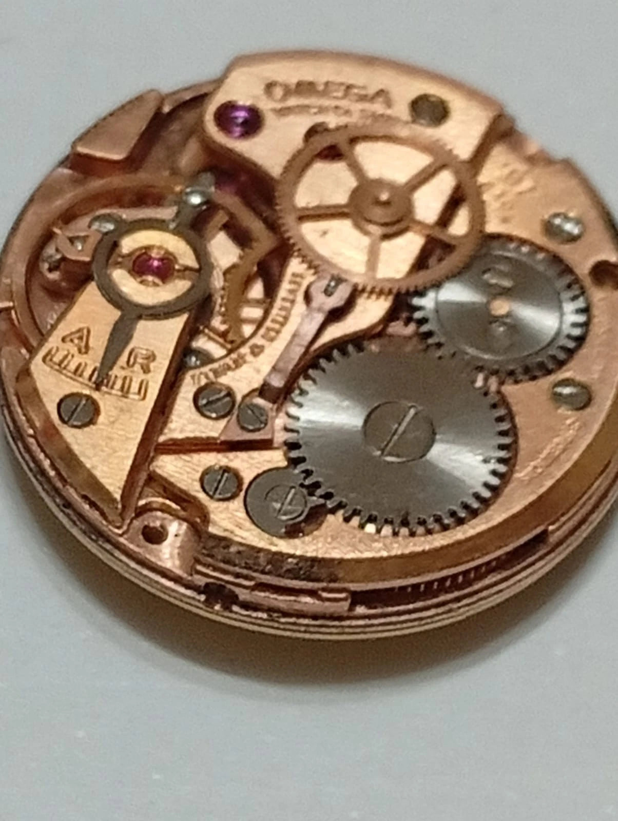 Omega Caliber 630 manual movement with dial/hands/works perfectly/used