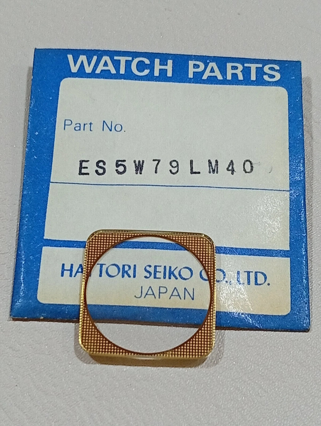 Seiko ES5W51LN00 Glass Crystal Glass Original NOS